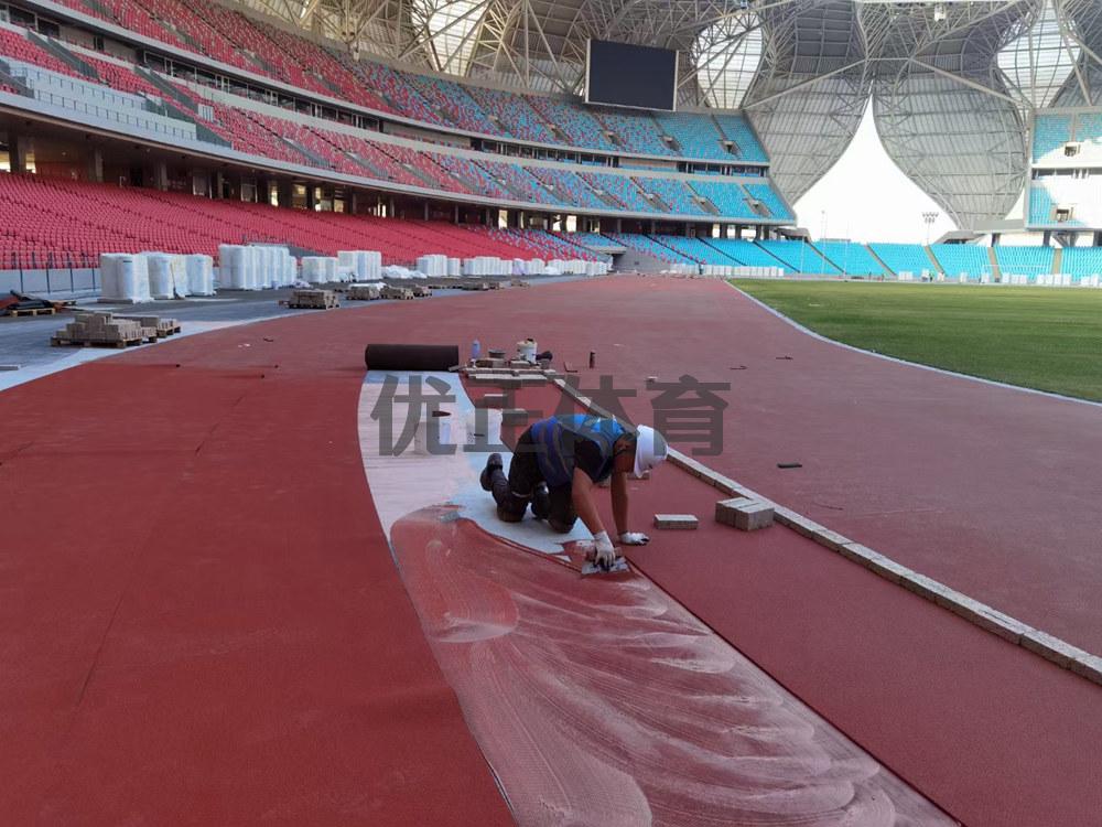 沈阳预制型橡胶跑道每平方米的价格